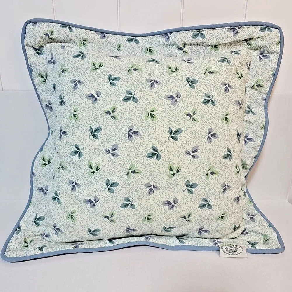 Vtg Laura Ashley Ashborne Decorative Bed Boudoir Throw Pillows Pink Hydrangeas